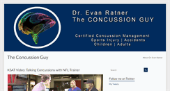 Desktop Screenshot of concussionguy.com